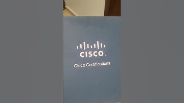 Unboxing My Cisco Certification | Achieving Cisco Certified Status! #exam #ciscocertifications