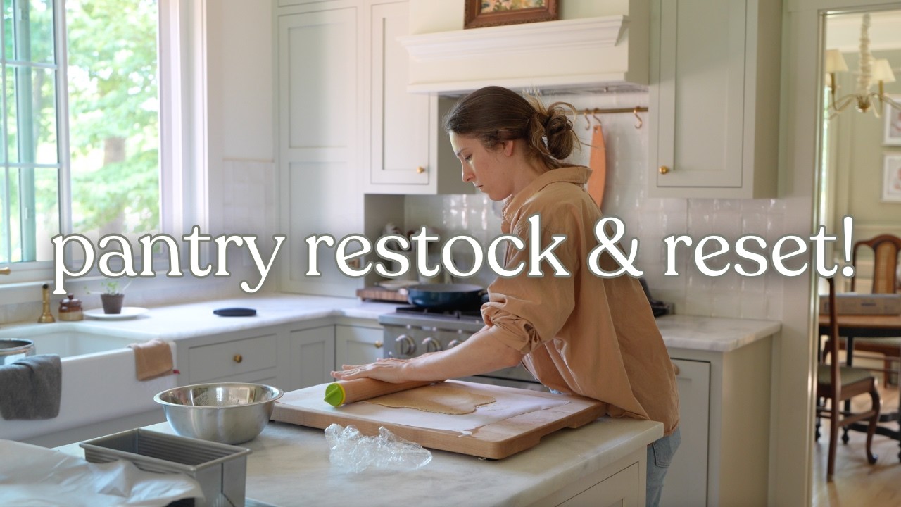 Homemade Pantry Staples & Finally Organizing My Pantry!