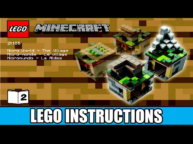 LEGO Instructions - Minecraft - 21105 - Micro World - The Village