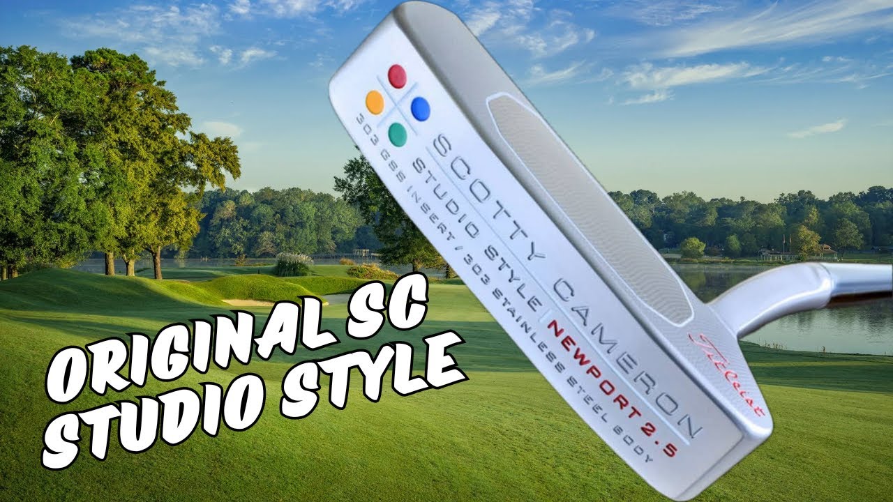 Scotty Cameron launches new 2025 Studio Style putters with 'chain