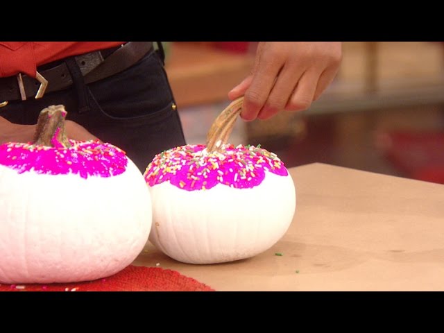 Learn How to Turn a Pumpkin into a Donut | Rachael Ray Show