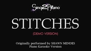 Stitches (Piano karaoke demo) Shawn Mendes chords