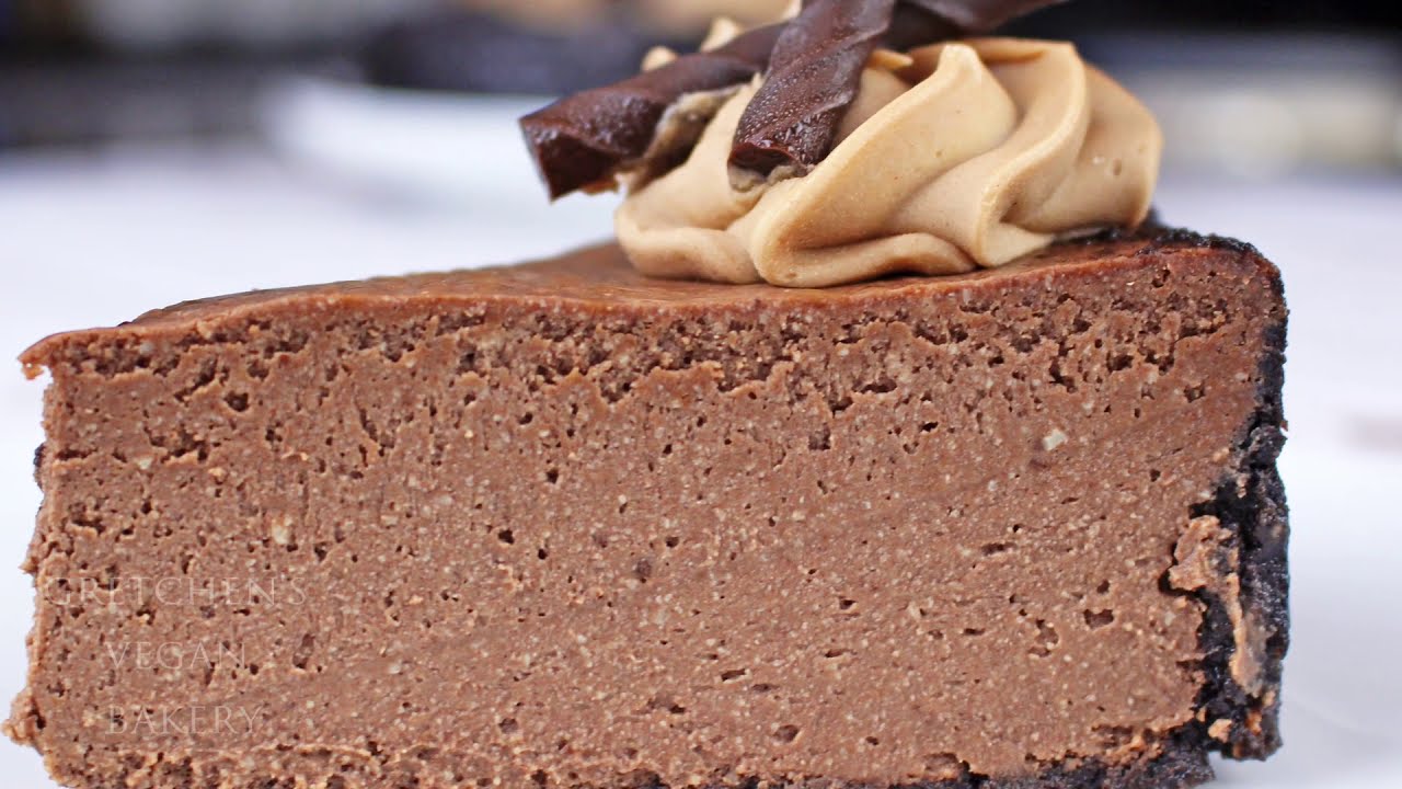 Vegan Double Chocolate Cheesecake Recipe & Daiya Cheesecake Review