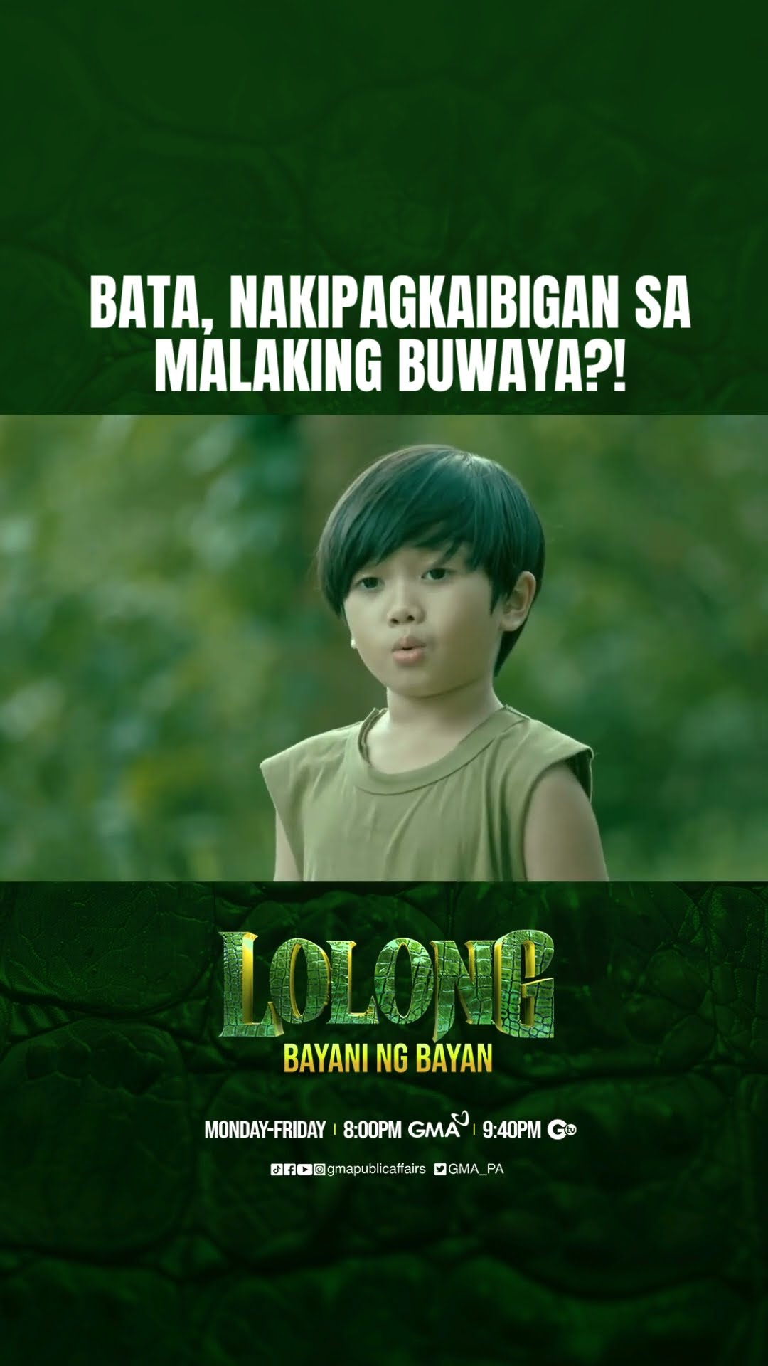 Bata, nakipagkaibigan sa malaking buwaya?! | Lolong 2