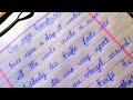 One page English Cursive Handwriting||English beautiful Handwriting ever