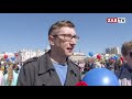 Читинцы пришли на первомайский митинг, чтобы заявить о низкой зарплате