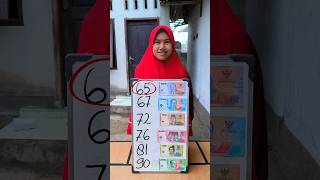 Tebak angka 60 - 90 mulai #shorts
