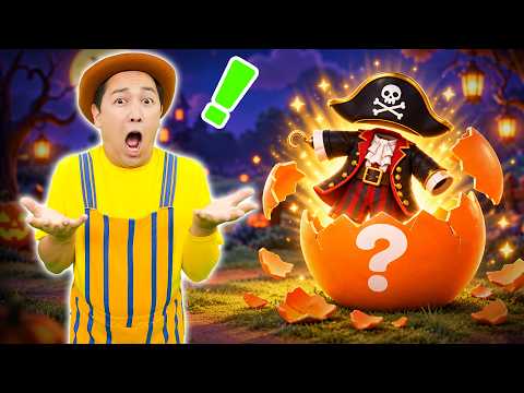 Eeny Meeny Halloween Surprise Eggs! 🎃🥚 | TigiBoo Kids Songs
