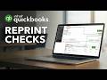 NEW! How To Reprint Checks In QuickBooks (2026) - Quick Steps