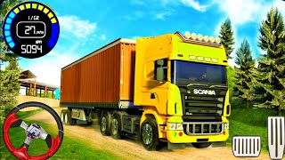 US Cargo Truck Trailer Driving 3D - Transporter Delivery Truck Simulator 2026 - Android GamePlay screenshot 4
