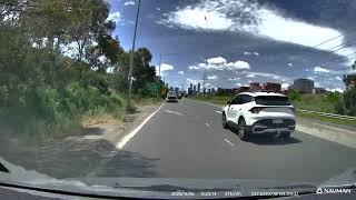 Driving Melbourne, Port Melbourne, Disney Cruise Ship View, Westgate Bridge, New truck camera
