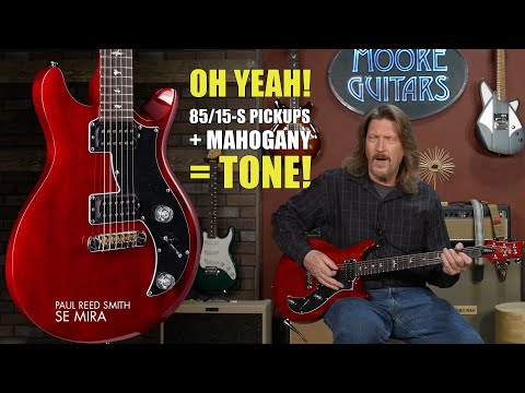 Електрогітара PRS SE MIRA (VINTAGE CHERRY), видео 1