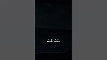 (ولا تكونوا كالذين نسوا الله ) .سوره الحشر القارئ: شريف مصطفى #قرآن