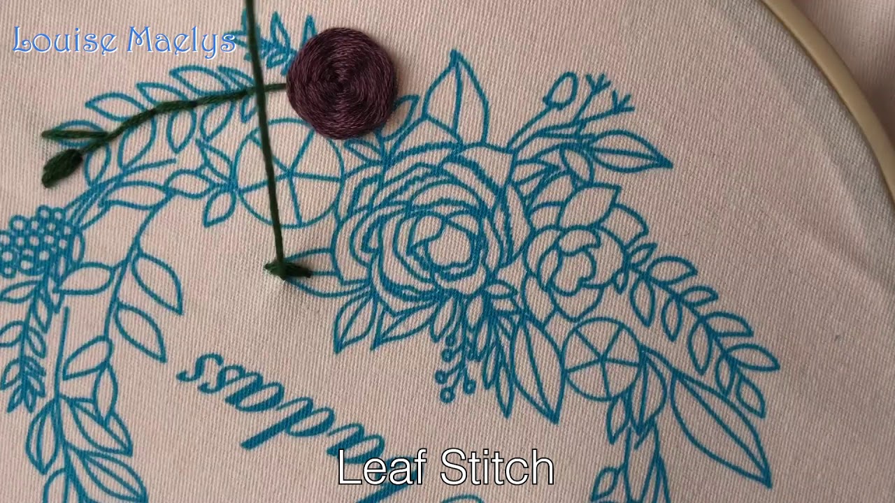 Botanical Embroidery Design: an Exciting New Direction For My Art