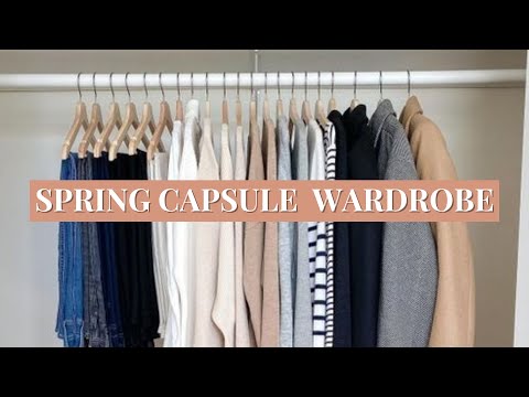 spring capsule wardrobe