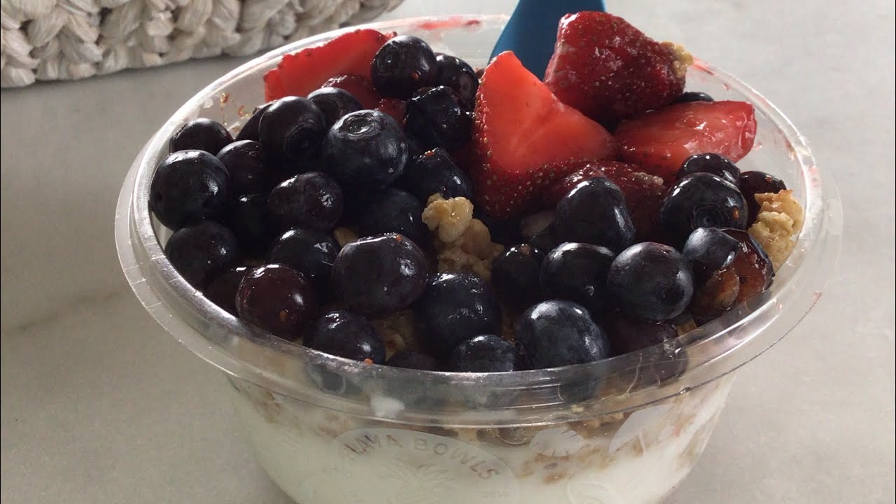 Playa Bowls f/Lunch Coco Berry Bowl & Coco Power Bowl 