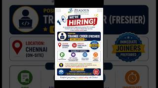 Zealous Hiring CPC Freshers 🚨 | Home Health Medical Coding Jobs