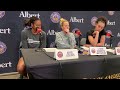 Los Angeles Sparks Postgame: Dearica Hamby, Lynne Roberts, Ariel Atkins after tough loss to Wings