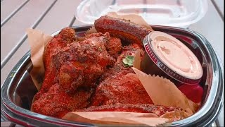 Durham North Carolina Foodie Adventures  | Smoked Wings at The Boxyard RTP