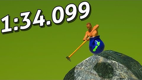 Getting Over It - Extended Hell Map in 1:34.099