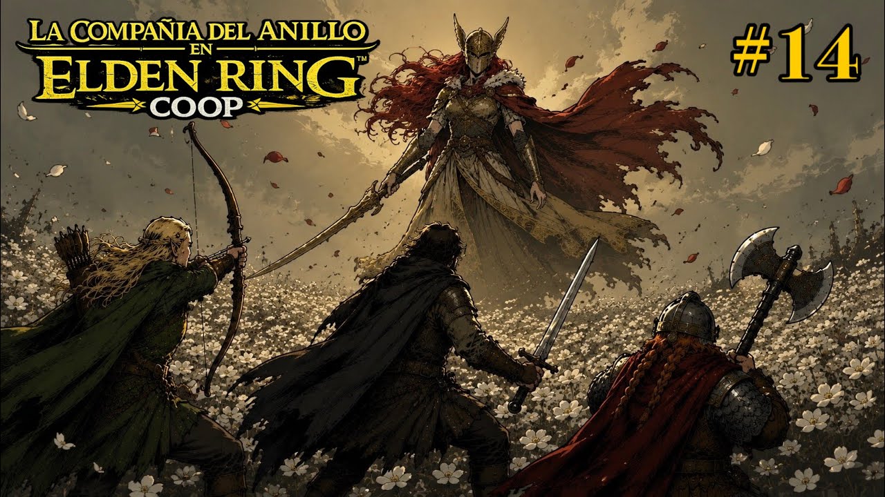 LA COMPAÑÍA DEL ANILLO EN ELDEN RING 🗡️  MALENIA ES INVENCIBLE ft. @xPaRkOuR999 & @Borshoww  #14