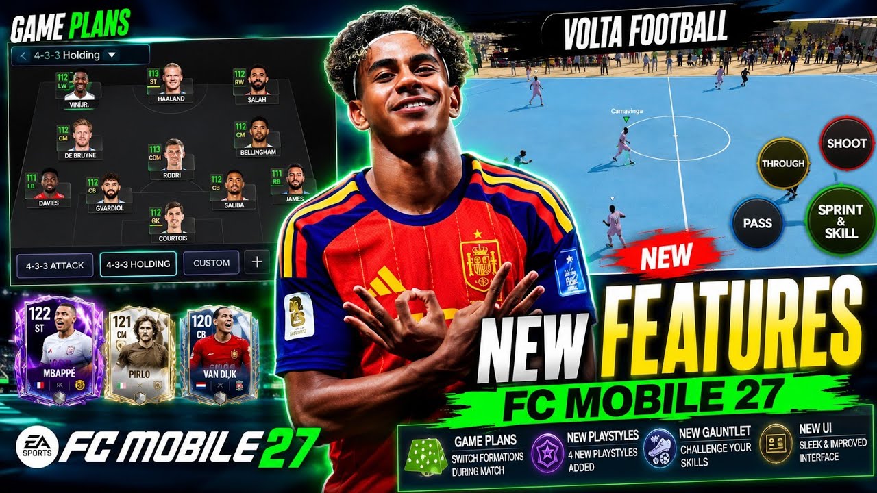 20 New Features That Has Been Added to EA FC Mobile 27 | Dynamic Fc 
