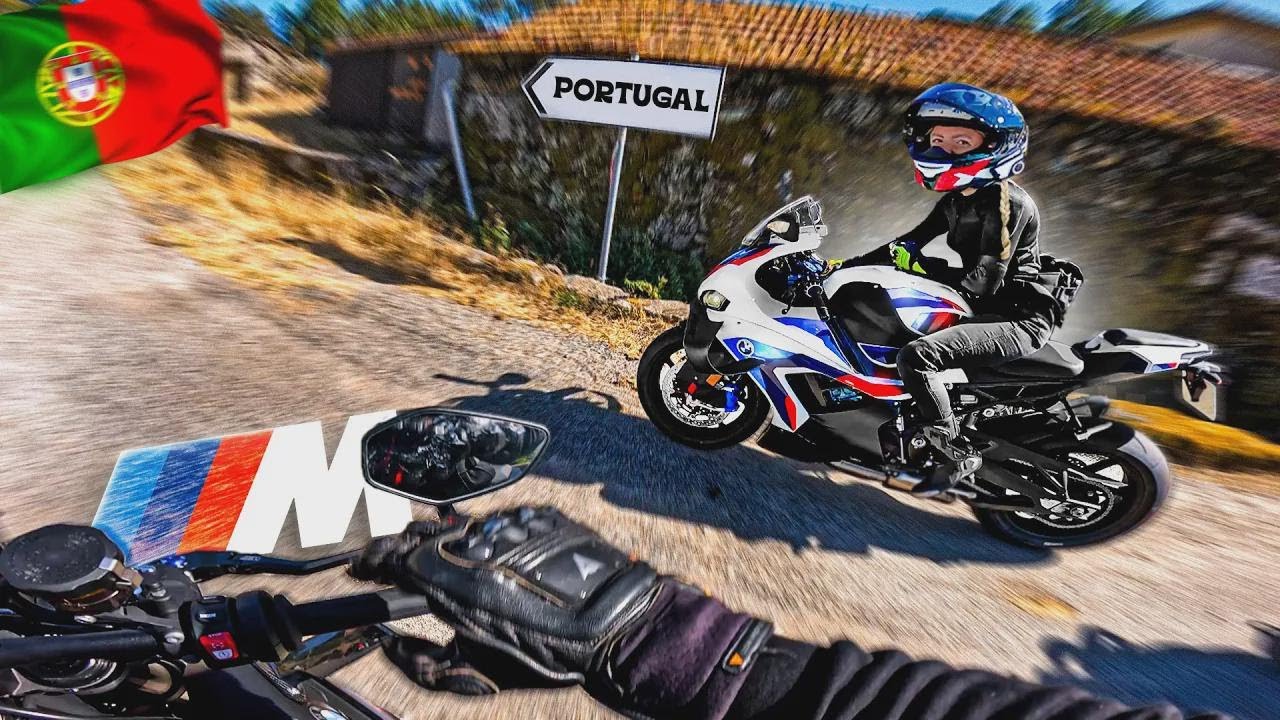 Sie kommt auf einer BMW M 1000 RR angefahren – ich glaub’s nicht!