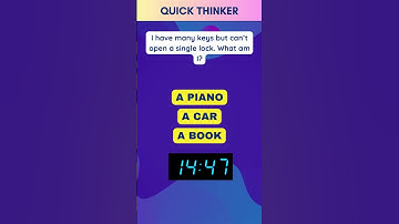 I Have Many Keys But Can