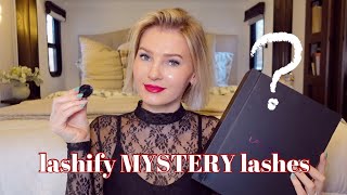 LASH WITH TASH: trying the MYSTERY lashes from the LASHIFY ADVENT CALENDAR by Tash 1,061 views 4 months ago 10 minutes, 7 seconds