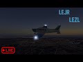 Pilota 737 Reale LIVE | Jerez - Siviglia | ENJOY ANDALUCIA VFR | JustFlight PA28-161 | X-Plane 11