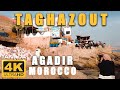 TAGHAZOUT Walking Tour Morocco 4K UHD 