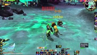 World of Warcraft: Cataclysm - 85 Orc Hunter soloing Slabhide Part 1 of 2