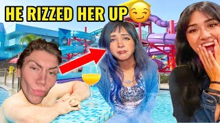 EMO GIRL GOT RIZZED UP AT THE WATERPARK…