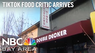 TikTok food critic makes his first stop in the Bay Area