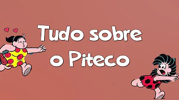 O que no nome de Piteco indica que o personagem é brasileiro?