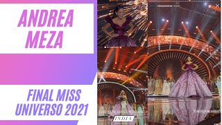 Miss Universo 2021 así lució Andrea Meza minutos antes de entregar la corona 👑