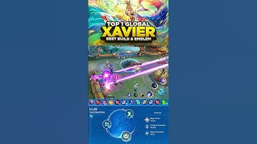 Best Xavier one shot build 😱 #mobilelegends #xavierml #shorts