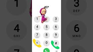 Masha 0 And 2 Abc Heroine 1 And 2 Keys connection Kermit On Iphone Keypad