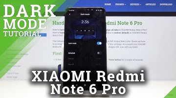 How to Enable Night Mode in XIAOMI Redmi Note 6 Pro | Eye Comfort Mode