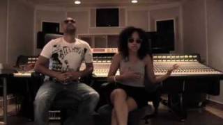 Kat Deluna And Red One In The Studio