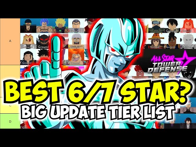 The New Best 7 Stars in ASTD! (All 7 Stars Tier List & Showcases) 