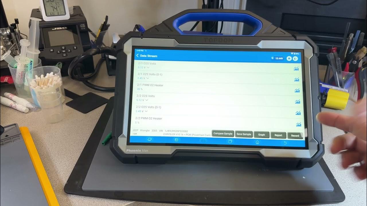 2005 Jeep Wrangler 4 0L Oxygen Sensors Problem PCM Test for Keith