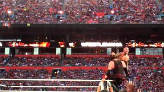 Wrestlemania 28 - End of Kane vs Randy Orton