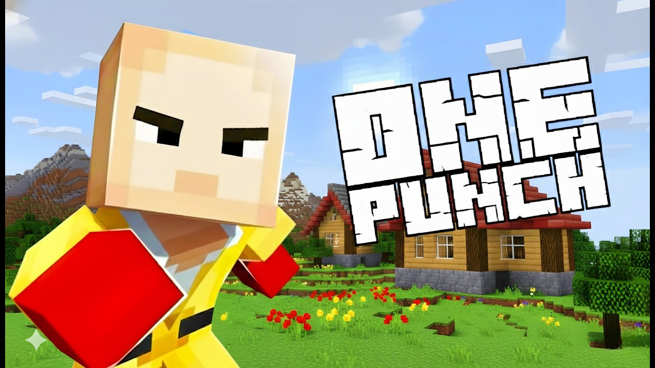 Minecraft But I Have ONE PUNCH MAN Powers…