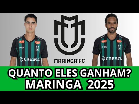 SALÁRIO DOS JOGADORES DO MARINGÁ FC 2025