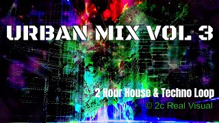 MUSIC MIX 2024 - EDM Urban Mix Vol 3 - House and Techno Loop in 4K Ultra HD