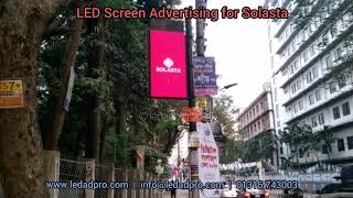 LED Screen Advertising at 700 Smart Minipole in Dhaka South City