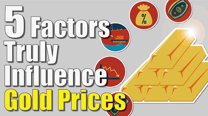 5 Factors You Didn't Know That Truly Influence "Gold Prices" | Investing 101 ANIMATION