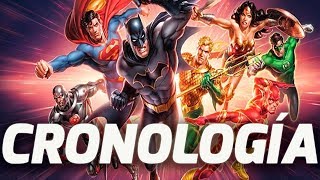 CRONOLOGÍA DE LAS NUEVAS PELÍCULAS ANIMADAS DE DC - GUÍA PARA VERLAS EN ORDEN CORRECTO