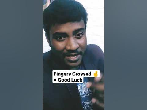 Fingers Crossed 🤞 - Meaning and Usage #spokenenglish #communication #